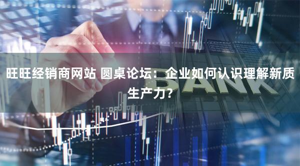 旺旺经销商网站 圆桌论坛：企业如何认识理解新质生产力？