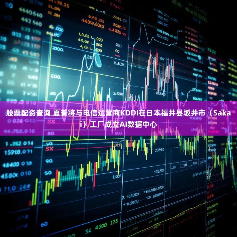 股票配资查询 夏普将与电信运营商KDDI在日本福井县坂井市（Sakai）工厂成立AI数据中心