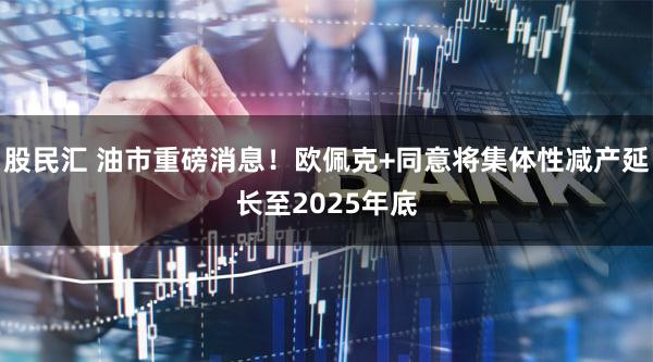 股民汇 油市重磅消息!欧佩克+同意将集体性减产延长至2025年底